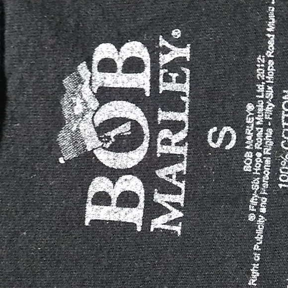 SALE! Bob Marley 2012 Vintage Tee Sz.S (BX28) - Picture 4 of 6